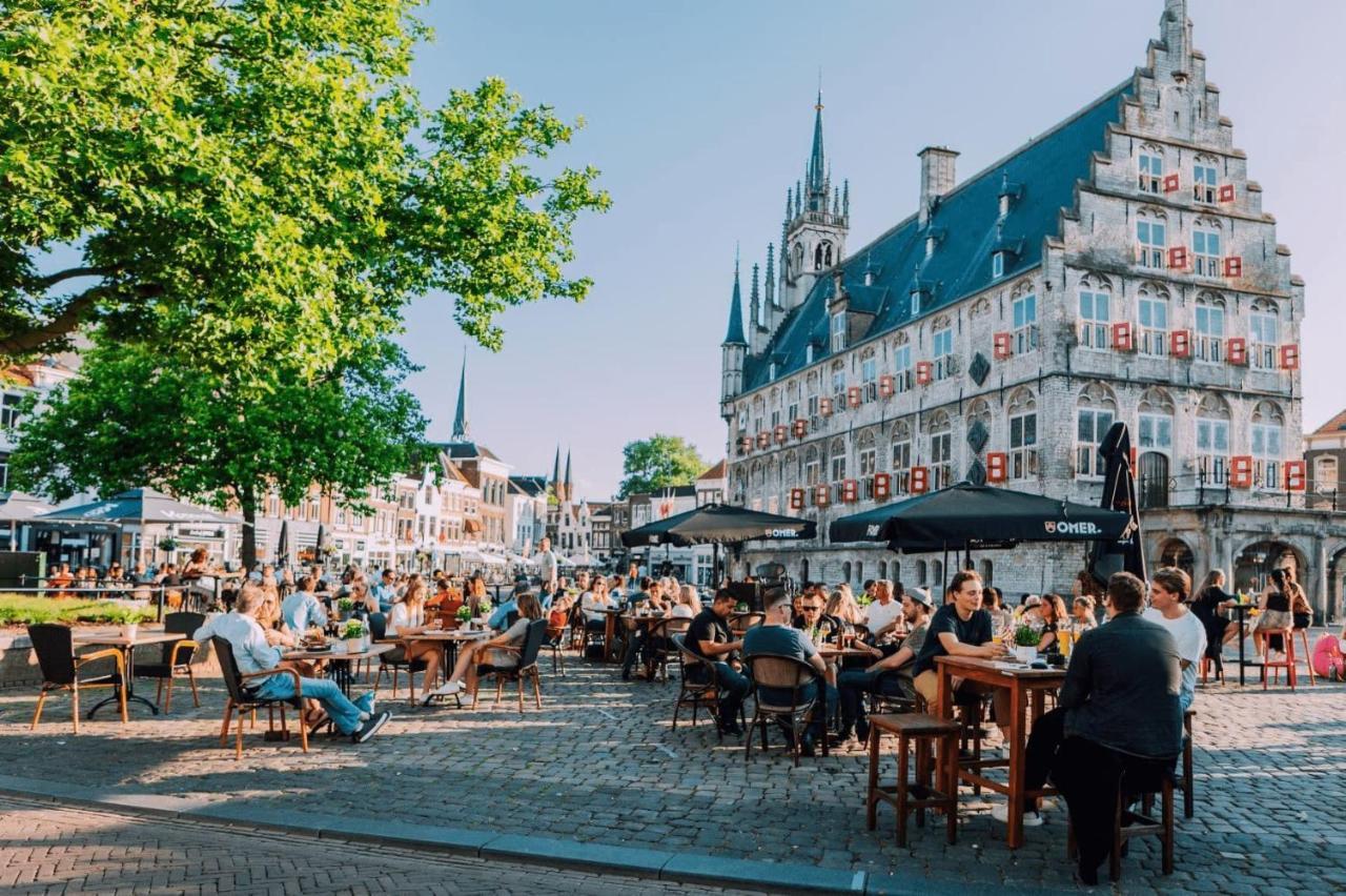 B&B De Beijersche Stee, Logies Aan De Waterkant Stolwijk Kültér fotó